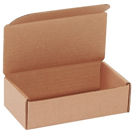 Bsc Preferred 7 x 3-5/8 x 2 1/8'' Kraft Literature Mailers, 50PK BUY00014839